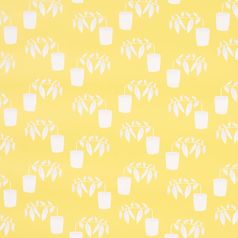 Reaching Out Lemonade by Peg Norriss Modern Botanical Wallpaper – Schu ...
