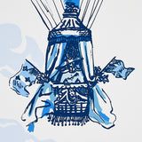 Balloons Blue by Schumacher Flight Of Fancy Hand-Screened Wallpaper – Schumacher 5012790