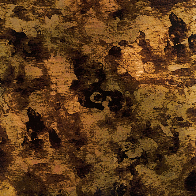 Xanadu Metallic Vintage Gold by Cristina Buckley Glamorous Tortoise-Shell Wallpaper – Schumacher 5012800