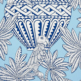 Santarem Sky by Schumacher Mystique Collection Whimsical Tropical Wallpaper – Schumacher 5012820
