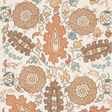 Anatolia Autumn by Schumacher Cabana Collection Suzani-Inspired Wallpaper – Schumacher 5012872