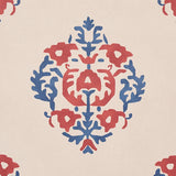 Constantine Red & Blue by Schumacher Cabana Collection Wallpaper – Schumacher 5012882