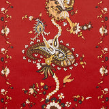 Elena Paisley Stripe Pompeii by Schumacher Cabana Collection Gravure-Printed Bohemian Wallpaper – 5012892