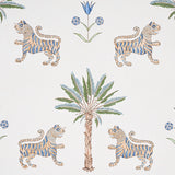 Tiger Palm Delft by Schumacher Mystique Collection Wallpaper – 5012921