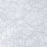 Kumo White by Schumacher Modern Metallic Rice Paper Wallcovering – Schumacher 5012990