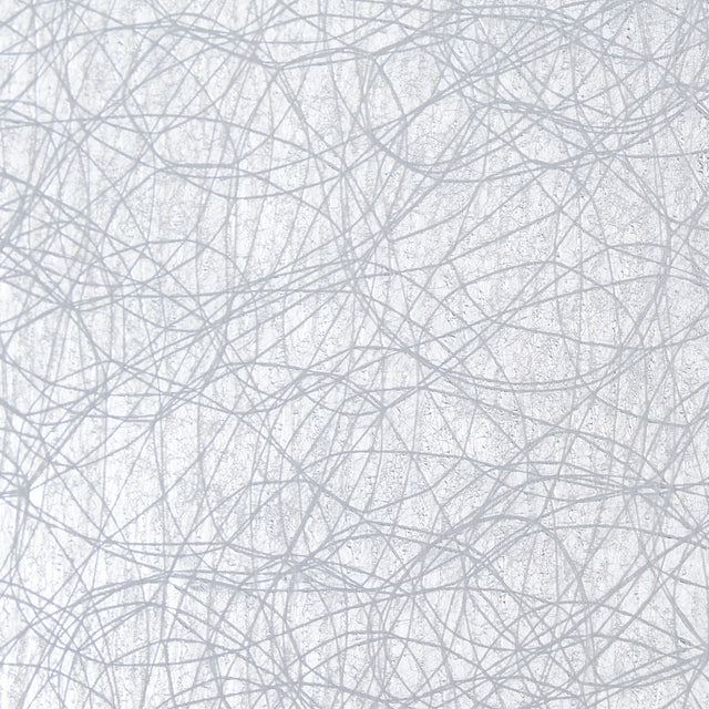 Kumo White by Schumacher Modern Metallic Rice Paper Wallcovering – Schumacher 5012990