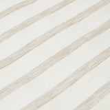 Textured Linen Stripe White by Schumacher Organic Linen Stripe Wallpaper – Schumacher 5013020