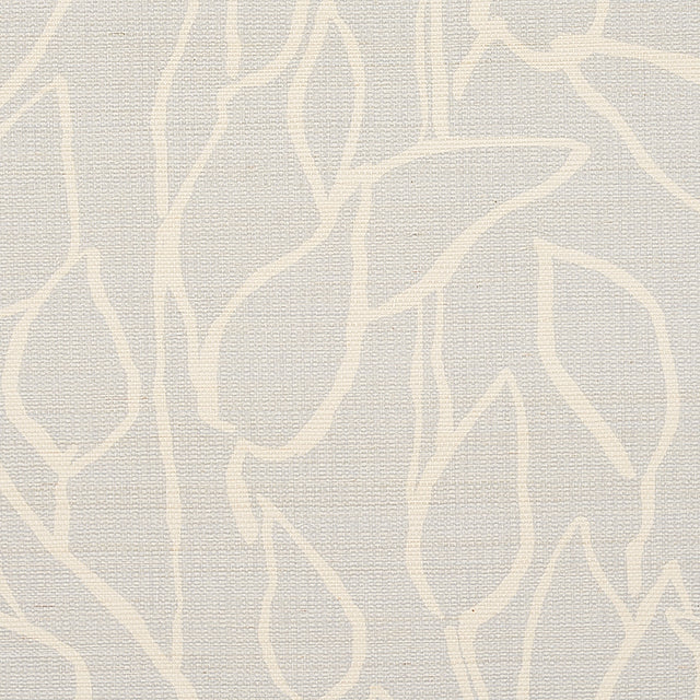 Solandra Vine Sisal Sky by Schumacher Botanical Printed Grasscloth Wallpaper – Schumacher 5013041