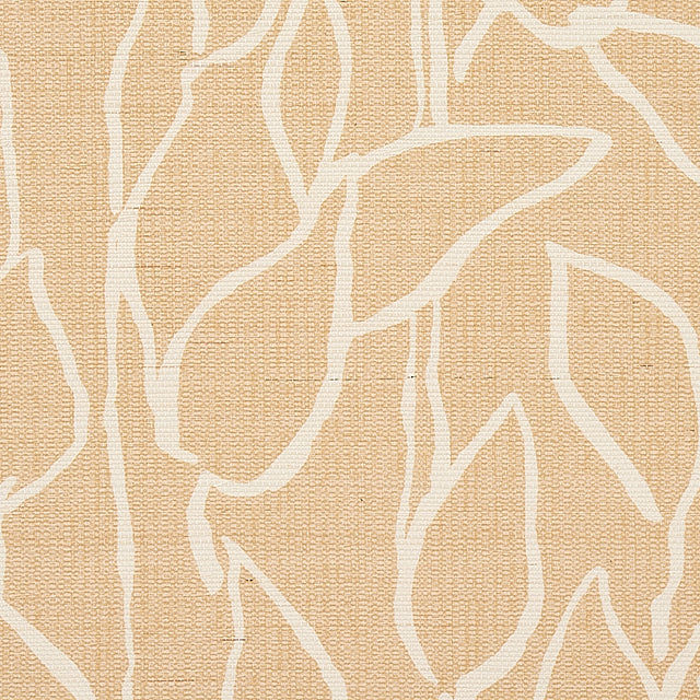 Solandra Vine Sisal Straw by Schumacher Botanical Grasscloth Wallpaper – Schumacher 5013042