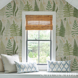 Halcott Sisal Forest Botanical Grasscloth Wallpaper – Schumacher 5013060