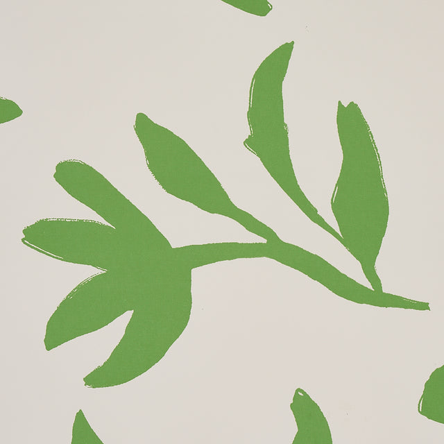 Laurel Green Botanical Wallpaper – Schumacher Smith Street Collection 5013070