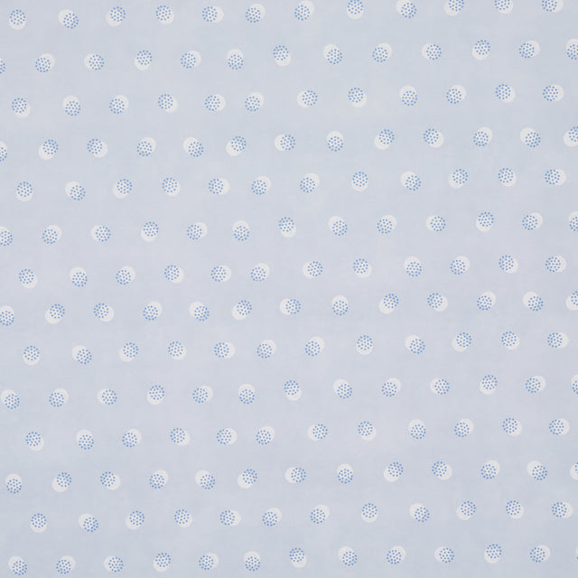 Taylor Blues by Schumacher Modern Dot Wallpaper – Schumacher 5013080
