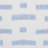 Abstract Ikat Sky by Schumacher Modern Broken-Stripe Wallpaper – Schumacher 5013090