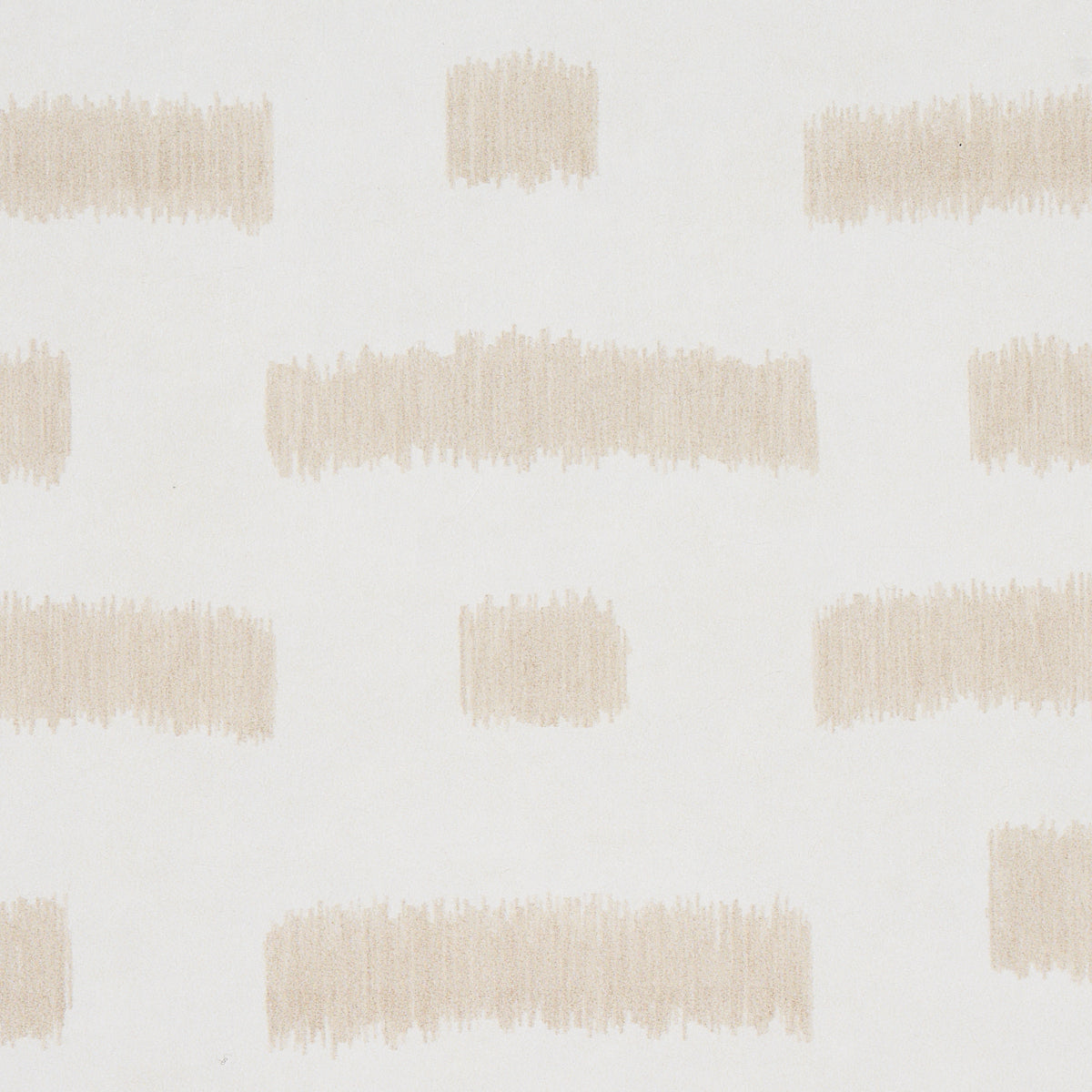 Abstract Ikat Natural by Schumacher Modern Broken-Stripe Wallpaper – Schumacher 5013091