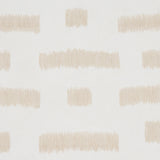 Abstract Ikat Natural by Schumacher Modern Broken-Stripe Wallpaper – Schumacher 5013091