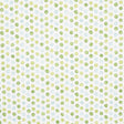 Mini Bursts wallpaper in green and blue by Schumacher, featuring a playful polka dot watercolor pattern designed by Celerie Kemble.