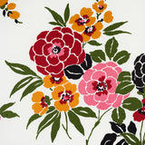 Valentina Floral Multi on White by Schumacher Modern Floral Wallpaper – Schumacher 5013131