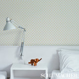 Astral Yellow by Schumacher Celestial Star Wallpaper – Hobe Erwin Collection 5013143
