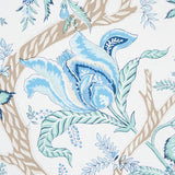 Aveline Seaglass by Schumacher Regal Peacock & Floral Wallpaper – Schumacher 5013190