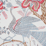 Aveline Rose by Schumacher Regal Peacock & Floral Wallpaper – Schumacher 5013192