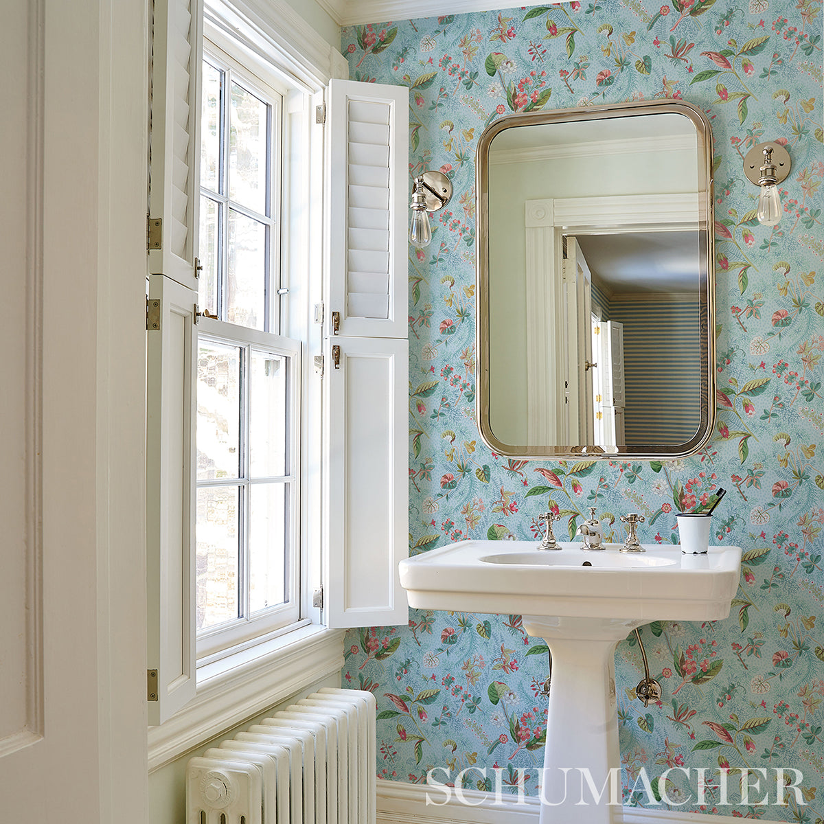 Blackwell Sky Botanical Wallpaper by Schumacher – 5013221
