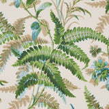 Myers Fern Lagoon by Schumacher Classic Botanical Wallpaper – Schumacher 5013230