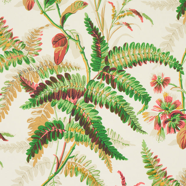 Myers Fern Document Botanical Wallpaper – Schumacher 5013232