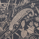 Sea Garden Charcoal by Schumacher Underwater Scenic Wallpaper – Schumacher 5013281