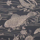 Sea Garden Charcoal by Schumacher Underwater Scenic Wallpaper – Schumacher 5013281