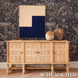 Sea Garden Charcoal by Schumacher Underwater Scenic Wallpaper – Schumacher 5013281