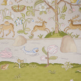 Chaucer's Forest Panel Set Alabaster by Schumacher Scenic Wall Mural Wallpaper – Schumacher 5013291