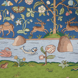 Chaucer's Forest Panel Set Slate Scenic Wallpaper – Schumacher 5013292