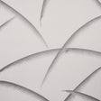 Deco Palms Charcoal wallpaper with stylized palm fronds in a modern Art Deco style by Schumacher