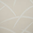 Deco Palms wallpaper in ivory on natural, featuring stylized palm fronds in a modern Art Deco style by Schumacher.