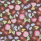Calico Multi on Brown by Happy Menocal Schumacher Wallpaper – 5013502
