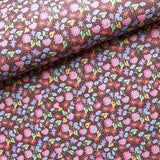 Calico Multi on Brown by Happy Menocal Schumacher Wallpaper – 5013502