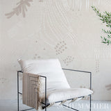 Haven Light Neutral by Clements Ribeiro Abstract Wallpaper – Schumacher 5013560