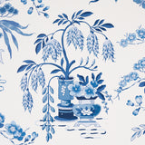 Ming Vase Porcelain by Schumacher Chinoiserie Floral Wallpaper – Schumacher 5013580