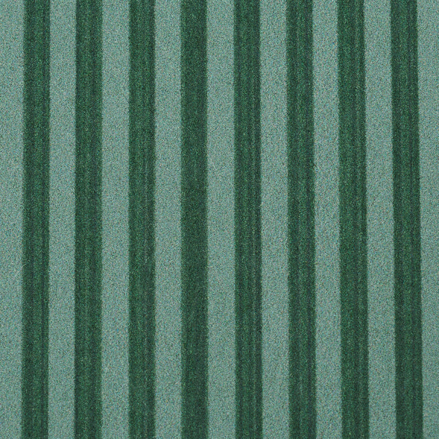 Edwin Stripe Narrow Dark Green by Schumacher Classic Dimensional Stripe Wallpaper – Schumacher 5013603