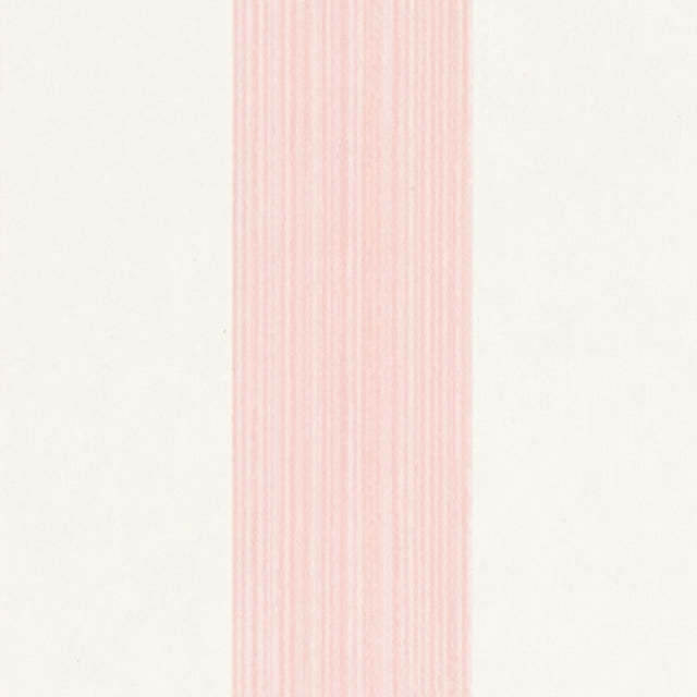 Edwin Stripe Medium Petal by Schumacher Classic Pink Stripe Wallpaper – Schumacher 5013610