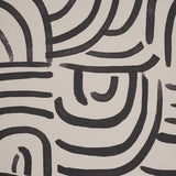 New Beat Carbon by Backdrop Modern Abstract Wallpaper – Schumacher 5013695