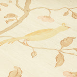 Wisteria Sisal Amber & Rose by Schumacher Hand-Painted Grasscloth Wallpaper – Schumacher 5013701