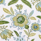 Lafayette Botanical Moss by Schumacher Williamsburg Collection Scenic Floral Wallpaper – Schumacher 5013751