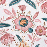 Lafayette Botanical Rosso Antico by Schumacher Williamsburg Collection Floral Wallpaper – Schumacher 5013752