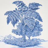 Toussaint Toile Blue on Ivory by Victor Glemaud Scenic Toile Wallpaper – Schumacher 5013771