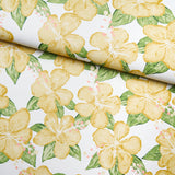 Fabienne Yellow Floral Wallpaper by Victor Glemaud – Schumacher 5013812