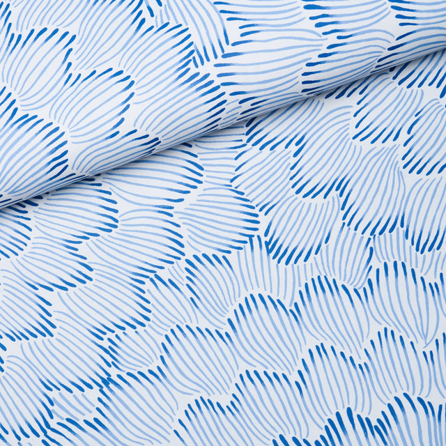 Feather Bloom Blue by Celerie Kemble Designer Wallpaper – Schumacher 5013820