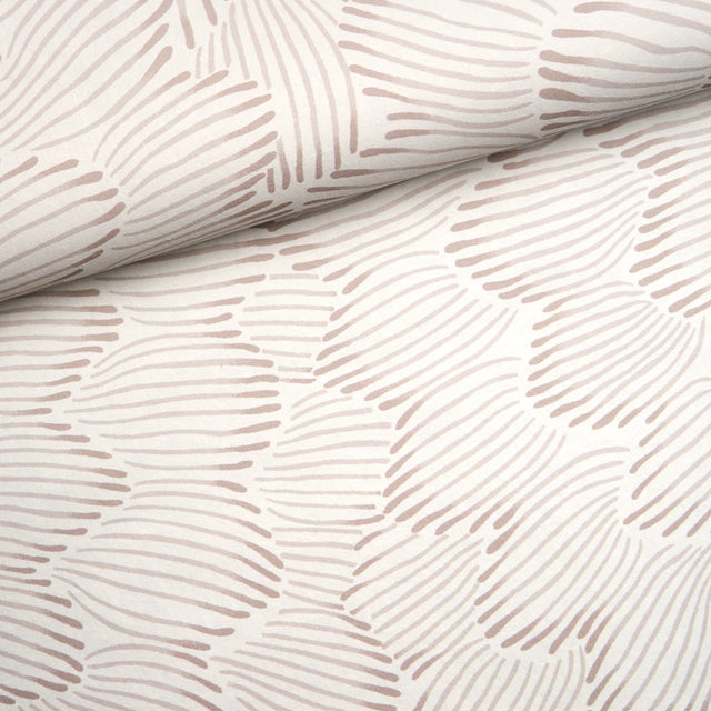 Feather Bloom Soft Neutral by Celerie Kemble Radiating Blossom Wallpaper – Schumacher 5013821