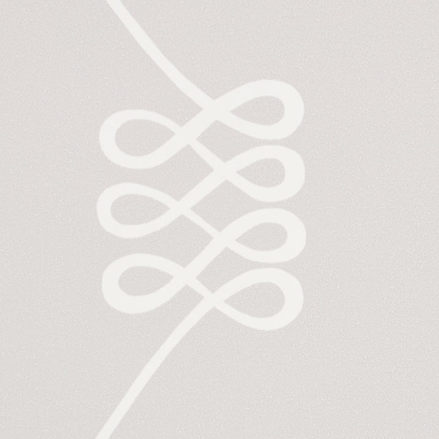Nicolette White on Grey Trellis Wallpaper – Schumacher 5013831