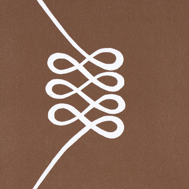 Nicolette Silver on Brown Trellis Wallpaper – Schumacher 5013832